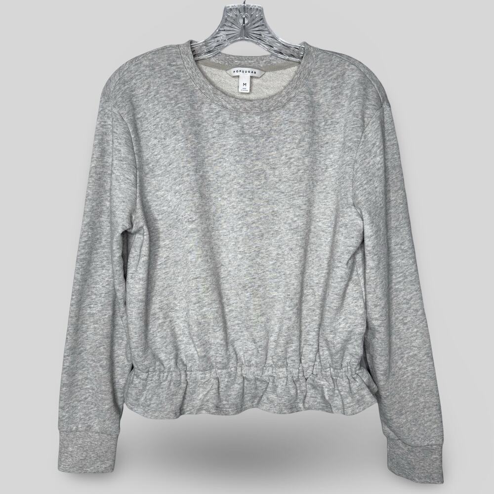 POPSUGAR Ruffle Bottom Sweatshirt